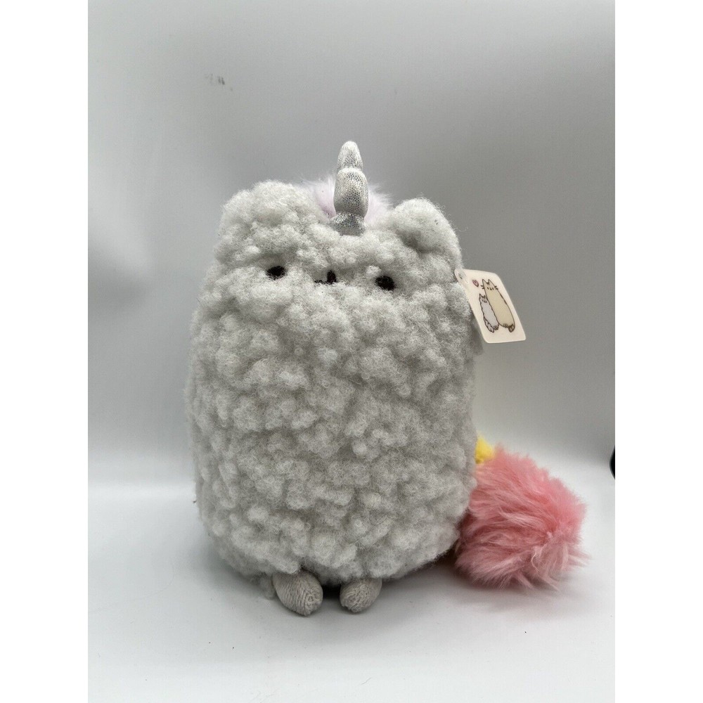 Gund Gray Pusheen Cat Pusheenicorn Unicorn Stuffed Plush 7" NWT 2018